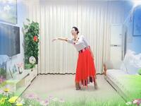 淡淡幽香广场舞《青海湖的爱情》形体和藏族