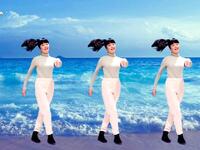 广场舞《海风轻轻吹我心》轻松弹跳附分解