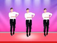DJ广场舞《感情在降温》时尚64步正面演示