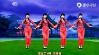 2021喜庆秧歌广场舞《虹彩妹妹》简单时尚的