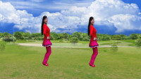 广场舞《最美不过你的笑》抒情风格附正背面