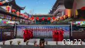 谷香英子广场舞《欢欢喜喜过大年》灯笼舞 