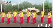 唯美广场舞《孝敬爹和妈》》背面演示和分解