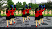 广场舞《财神驾到》歌曲欢快喜庆祝您新的一