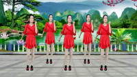 广场舞《前面那个姑娘》舞步欢快简单好看附教学下载