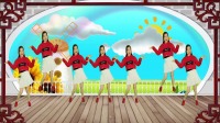 DJ广场舞《等到花儿开1》动感旋律妹妹舞姿