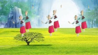 DJ广场舞《泉水叮咚响》醉人旋律美女舞姿柔