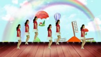 广场舞《邻家美眉》燃脂舞蹈好看好学
