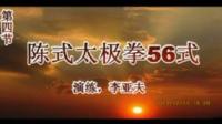 第四节陈式太极拳56式分解教学 示范李亚夫下载