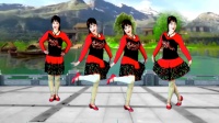 广场舞《女儿情》正背面及分解动作好看好学