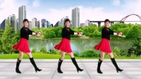 唐江舞动人生广场舞《嗑儿》正面背面演示附