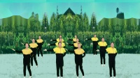 三九快乐广场舞《月亮女神》健身三步运动演