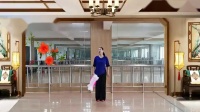 广场舞《南水湖之恋》正背面分解大扇舞