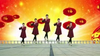 动感DJ广场舞《财神来到我家门》舞步时尚优