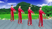 零基础广场舞《妹妹往哪走》动感俏皮简单易