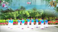 团队版广场舞《那拉提的养蜂女》演示舞韵舞