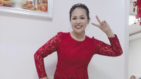 好心情蓝蓝广场舞原创《花城姑娘》健身水兵