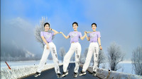 广场舞《回过头》网络热门舞曲舞蹈动感时尚