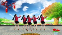 大众健身广场舞《中华民谣》小时尚还大方轻