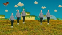 动感DJ广场舞《辣妹子的爱》舞步时尚优美大