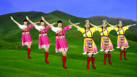 广场舞《格桑花》舞蹈好看又好学