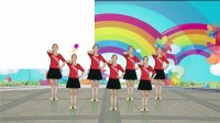 DJ广场舞《我愿陪着你左右》美女舞姿妖娆身