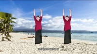 镇巴渔渡广场舞《渔家姑娘在海边》