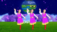 广场舞《放牧的姑娘》简单大气 沁人心扉的