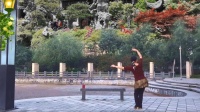 湘姐广场舞《次真拉姆》背面教学