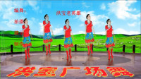 洪宝广场舞《情歌呀拉索》原创附教学