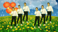 广场舞《听心》恋爱般的感觉羞涩又甜蜜