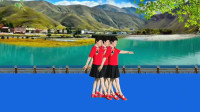 广场舞《跟党走》暖心好听 歌醉舞美