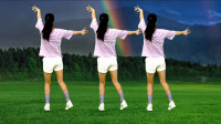 广场舞《谁家的姑娘这么美》背面演示更好看