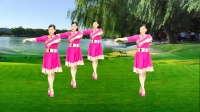 玫香广场舞《一朵云彩蓝天飘过》 民族风格
