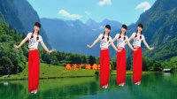燕子广场舞教学《妹妹坐船头》喜庆秧歌舞下载