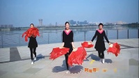 棠张广场舞《阿哥阿妹跳起来》 扇子舞