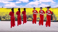 广场舞《油菜花之恋》歌美景美令人陶醉