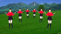 广场舞《爱拼才会赢》对跳舞蹈简单好看