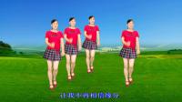 玫香广场舞《爱上你这无情的人》正面演示附
