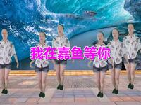 广场舞《我在嘉鱼等你》动感燃脂健身操