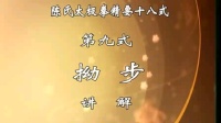 陈式太极拳精要18式拗步下载