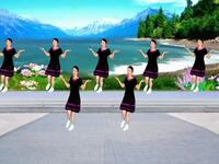 中老年广场舞《久别的人串烧杜十娘》背面原