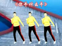 32步DJ广场舞《你牛什么牛》霸气十足舞步欢
