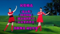 华美舞动广场舞《篱笆墙的影子》《山谷里的