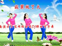 DJ广场舞《寂寞放了火》背面演示零基础