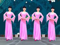 广场舞《青花瓷》教学版 柔美中国风舞蹈太
