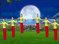 抒情三步广场舞《月亮女神》