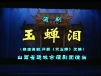 蒲剧《玉蝉泪》全本  运城市蒲剧团