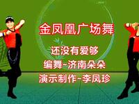 金凤凰广场舞《还没有爱够》弹跳舞附正背面