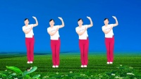 玫香广场舞《大姑娘美大姑娘浪》正背面附教